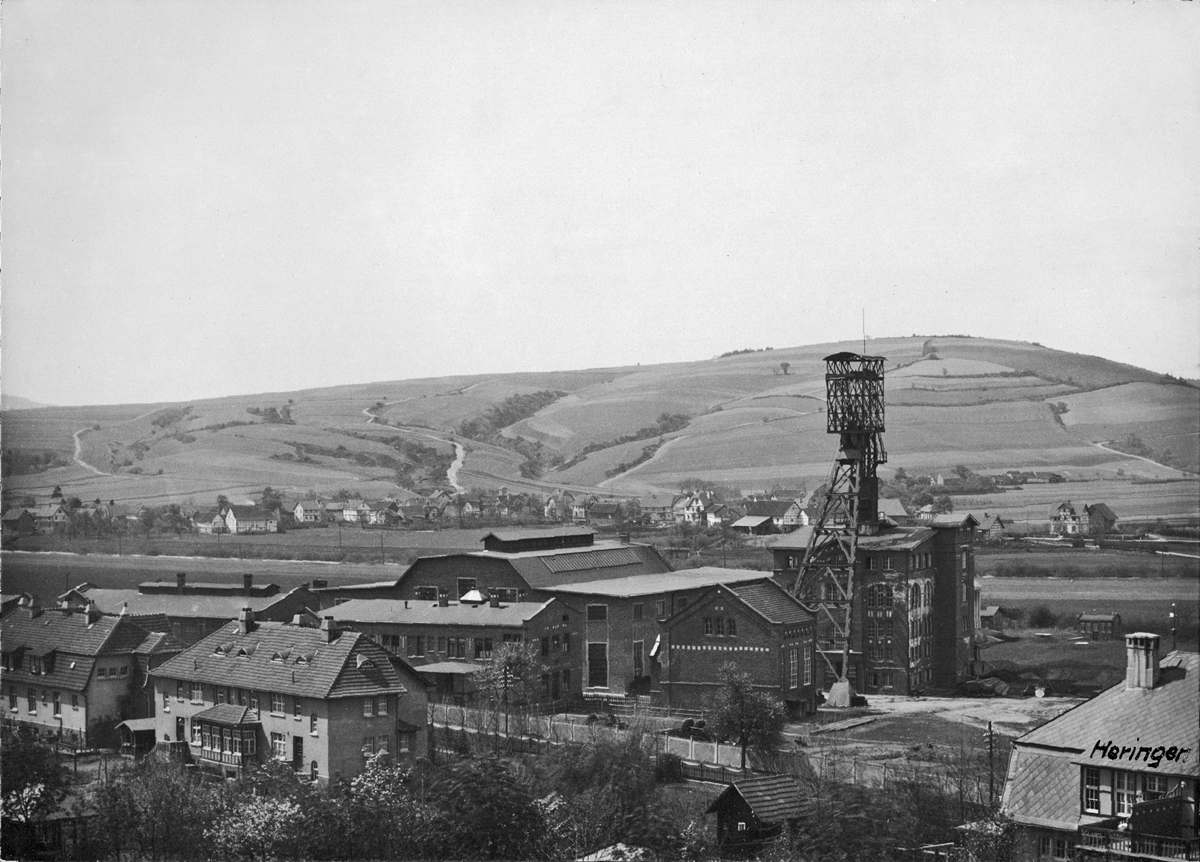 Schachtanlage Heringen in den 1930er Jahren | Quelle: Bildarchiv WKM Heringen